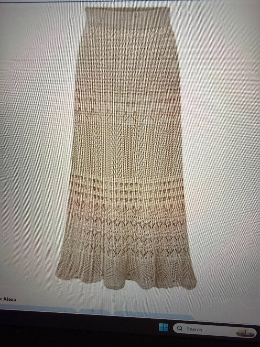 Crochet Midi Skirt